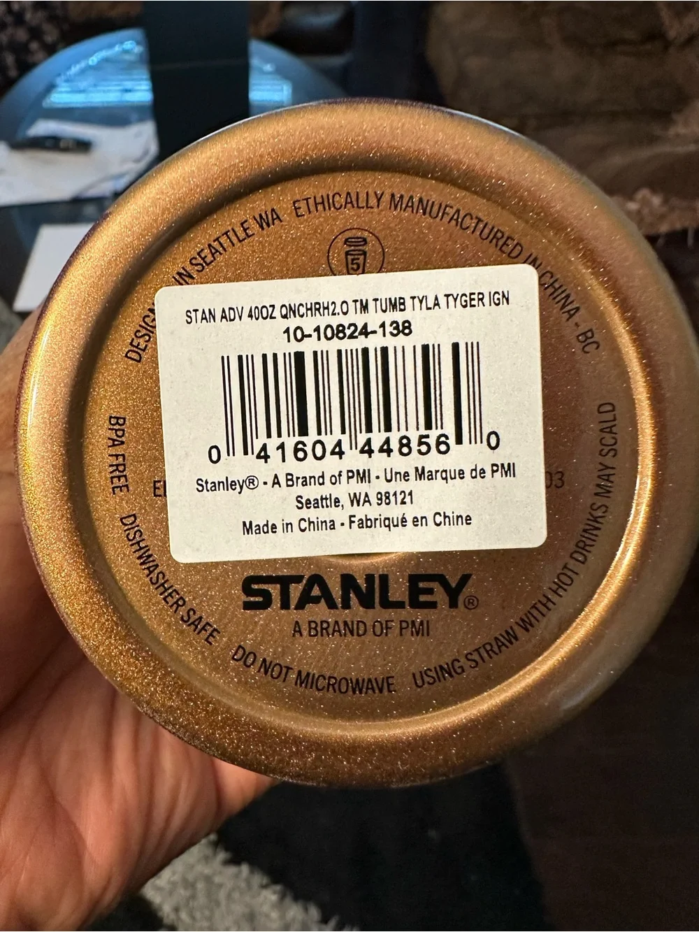 Authentic Stanley x Tyla Collab 40oz Quencher